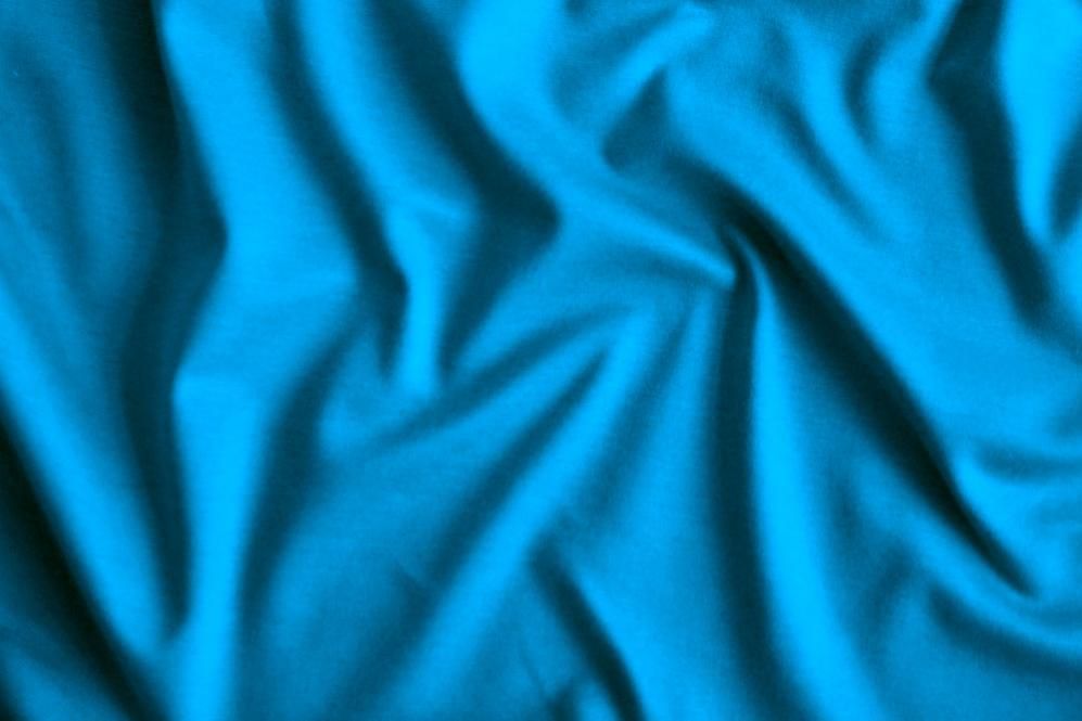 Power Jerseystoff blickdicht - uni Türkis