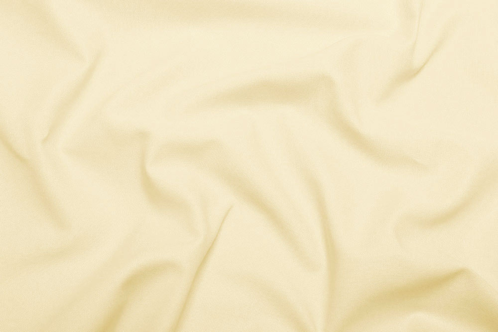 Canvas Baumwollstoff - Uni - Champagner - 1,0 Meter 