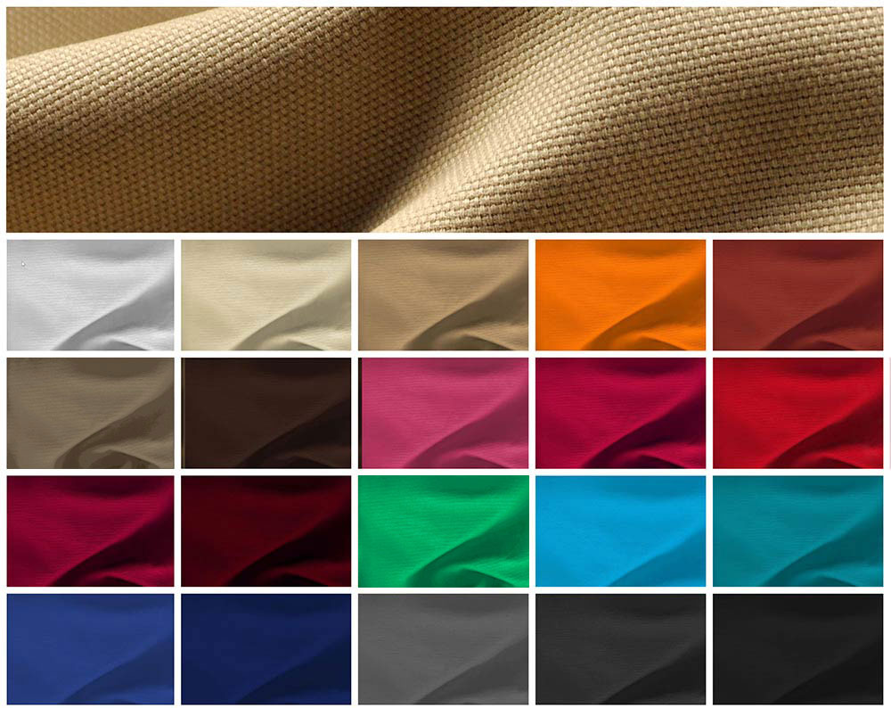 Canvas Baumwollstoff - extra stark - Uni 