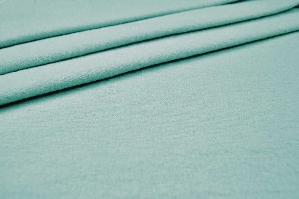 Baumwoll-Flanell - Uni Dusty Mint