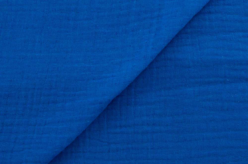Double Gauze - Uni - Royal - 3,0 Meter 