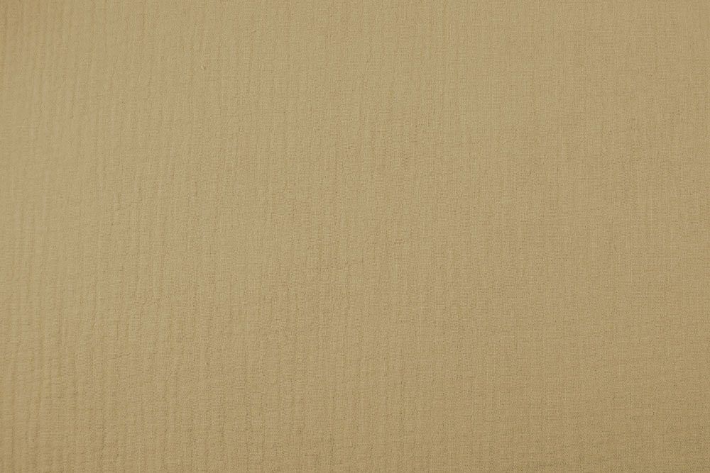 Double Gauze - Uni - Sand - 1,0 Meter 