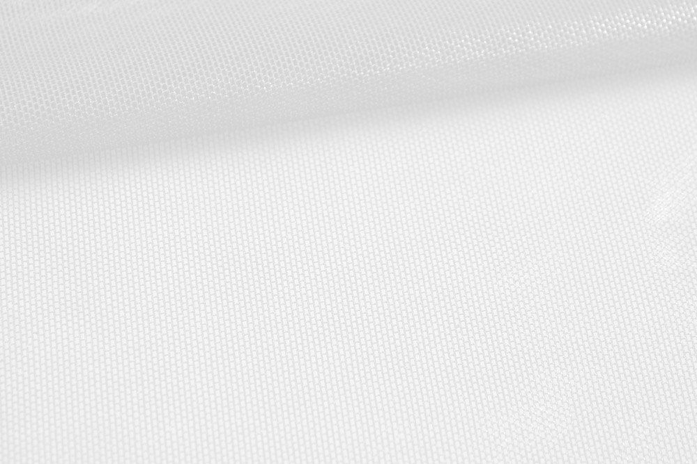 Stretch-Soft-Tüll Glanz - Weiß 