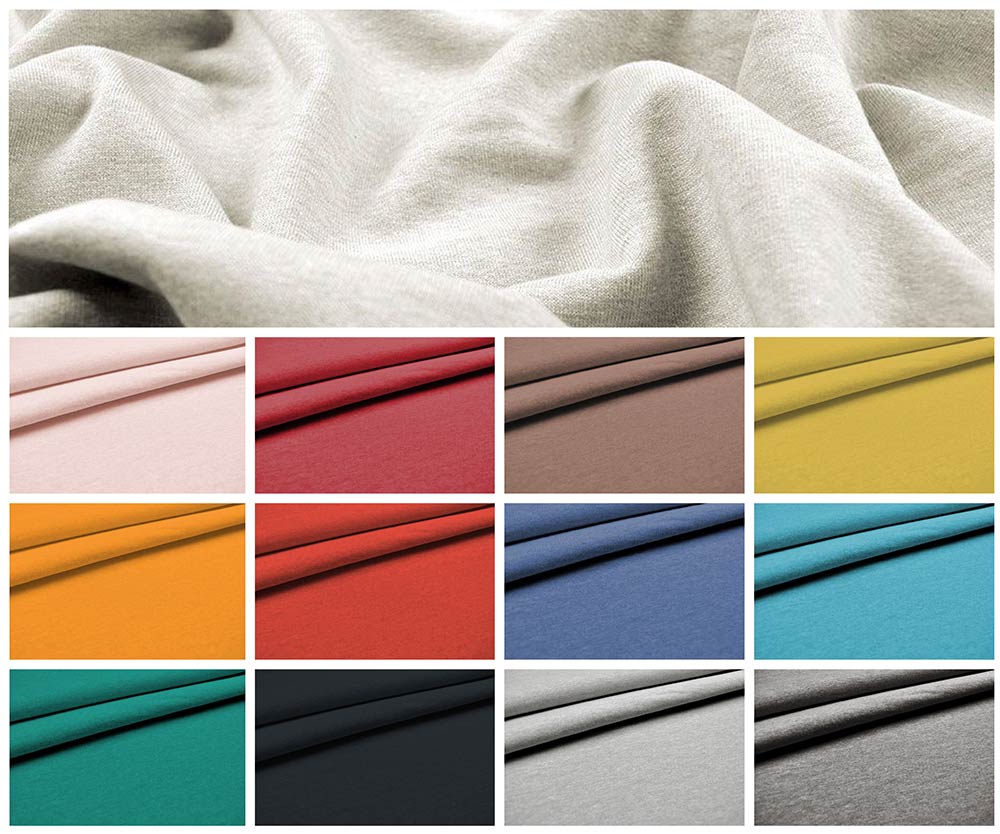 Kuschel-Sweat - Melange 