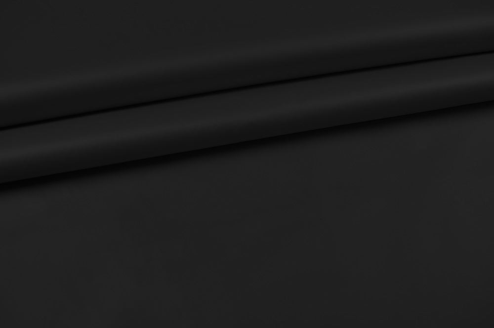 Sport-Stoff - wasserabweisend - Uni - Schwarz - 3,0 Meter 