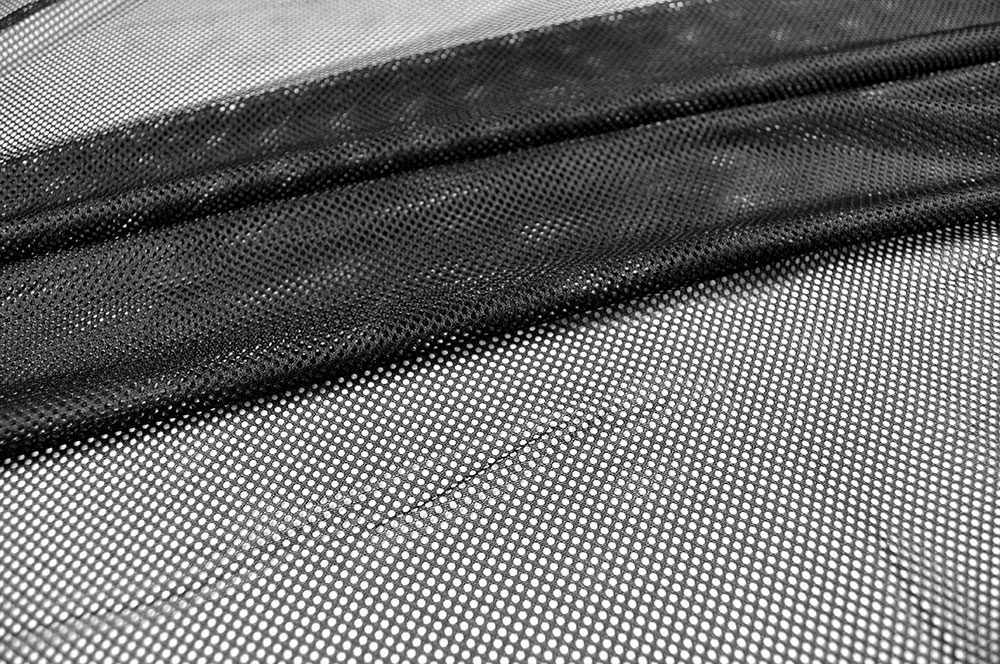 Taschen-Netzstoff - Schwarz 