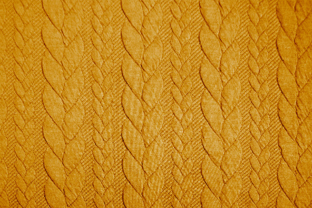 Sweatshirt-Stoff - Winter-Edition No 3 Curry