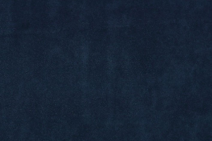 Scuba-Samt - Uni Nachtblau