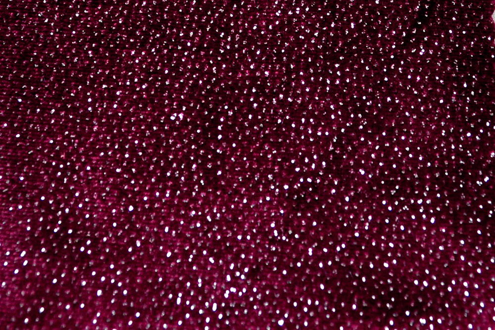 Pannesamt-Abendkleiderstoff - Bordeaux 