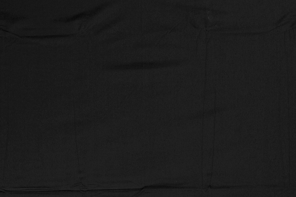 Bambus - Jersey-Stoff - Uni Schwarz