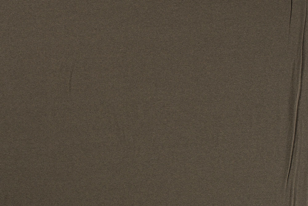 Jersey-Stoff - Recycling - Uni Oliv