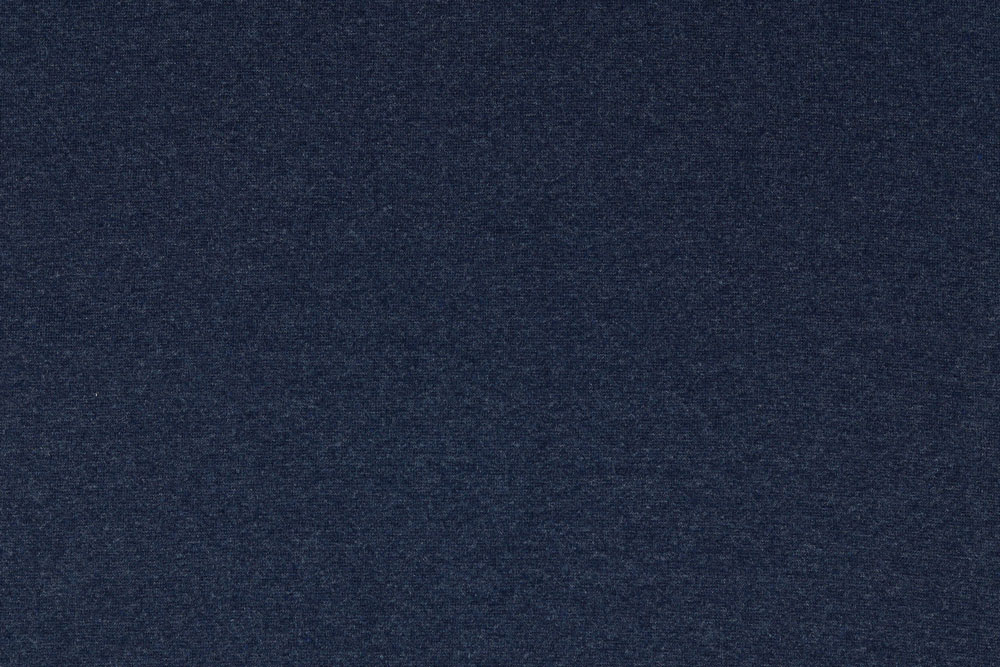 Bündchen-Stoff Recycling - Uni Jeansblau