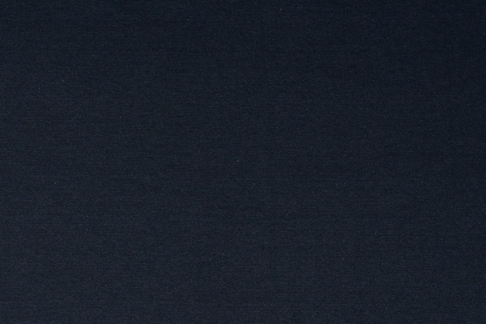 Bündchen-Stoff Recycling - Uni Nachtblau