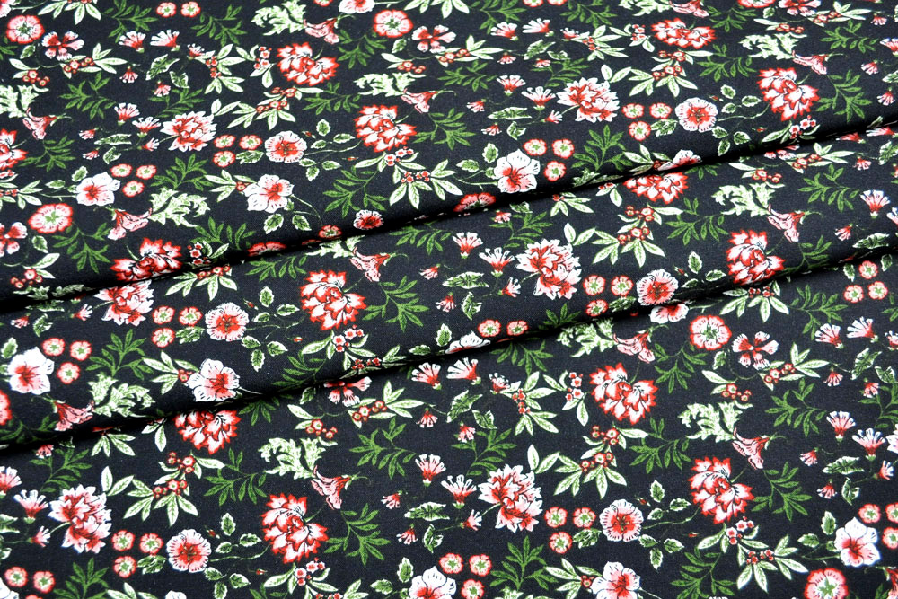 Viskosestoff - Fiore - Marine 