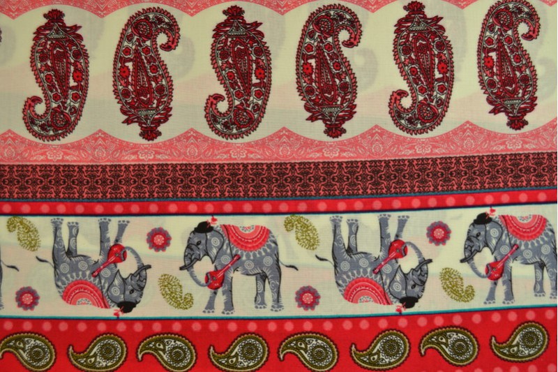 Viskosestoff - Oriental - 1,0 Meter 