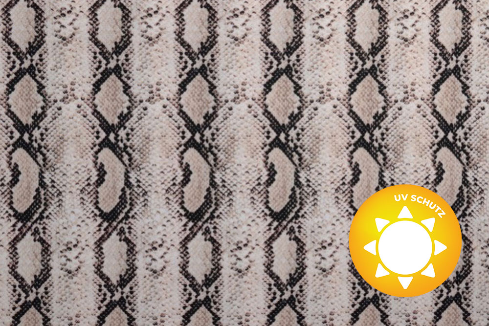 Badeanzugstoff - Schlange 