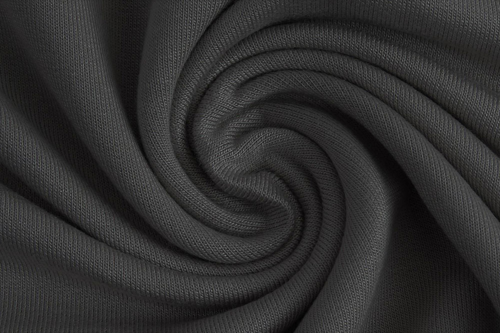 Modal-French-Terry Dunkelgrau