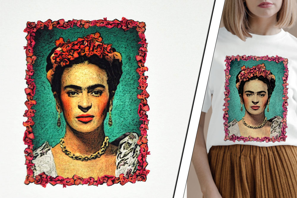 Panel-Viskosejersey - Viva la Frieda 