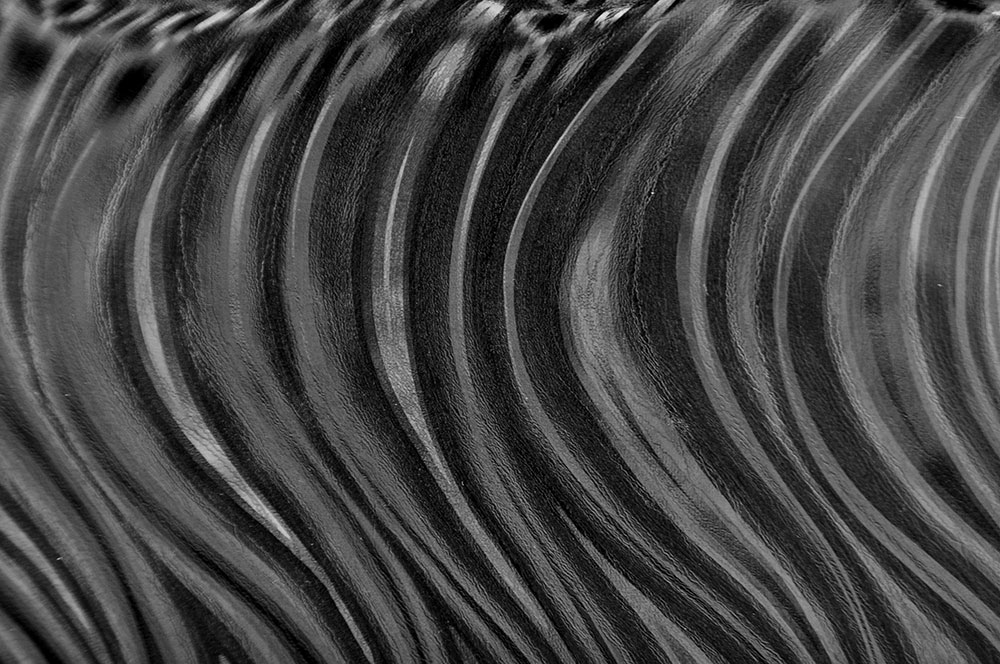 Lederimitat Soft-Stretch - 3D-Wellen 