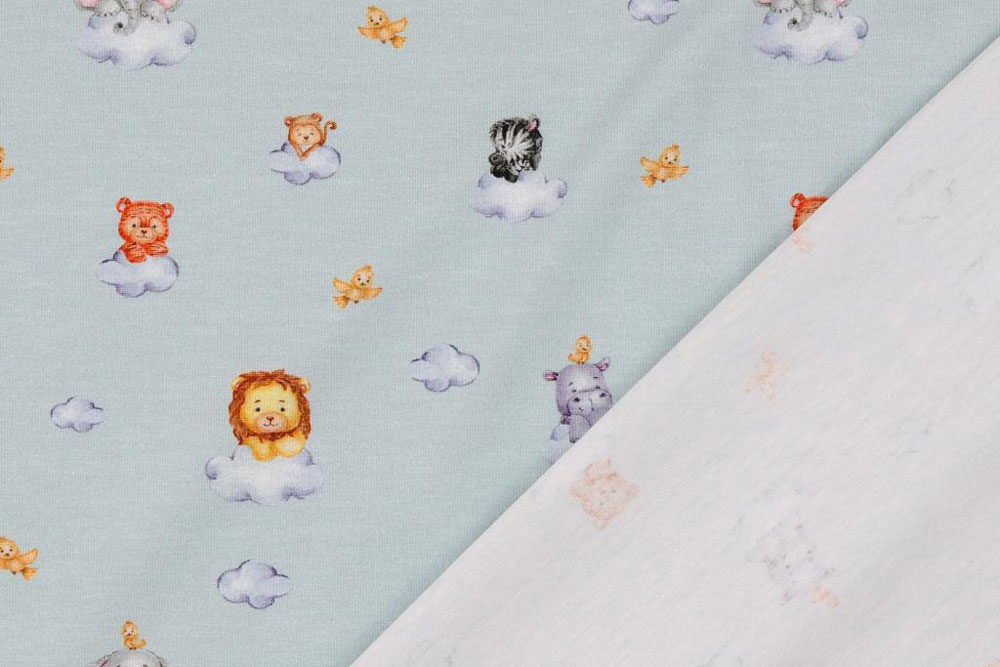 Jersey - Digital - Wolkige Zootiere 