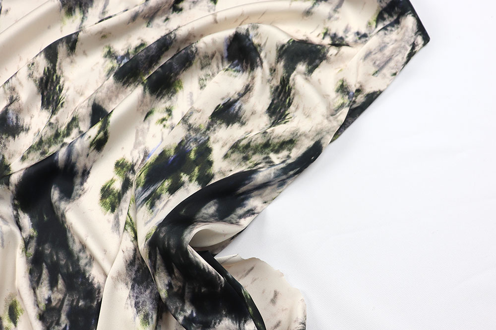 Stretch Satin - Impressionist Garden 