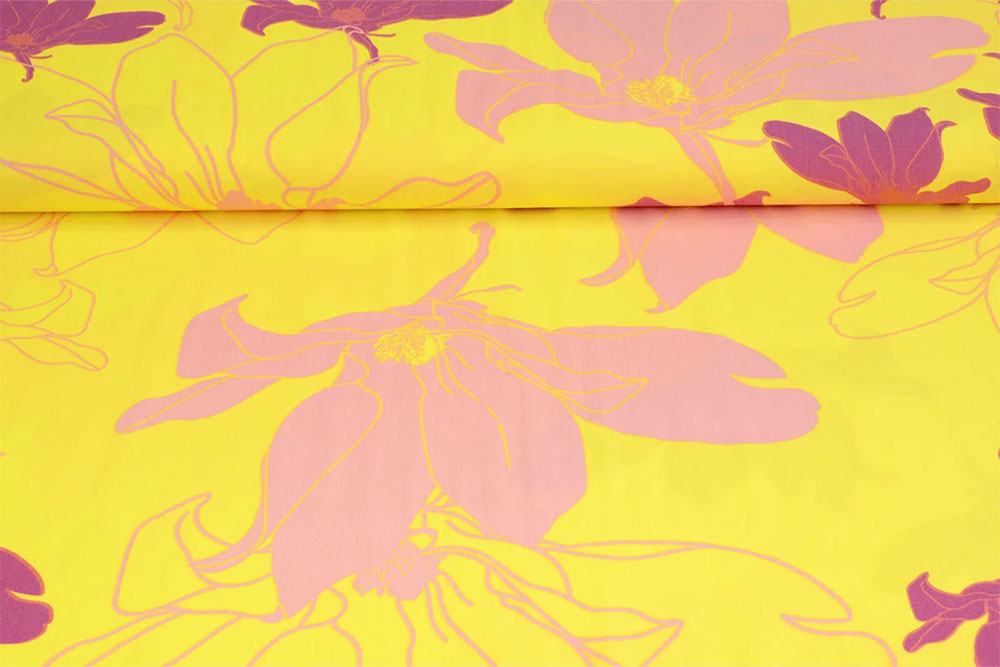 Viskosestoff - Summer Sun 