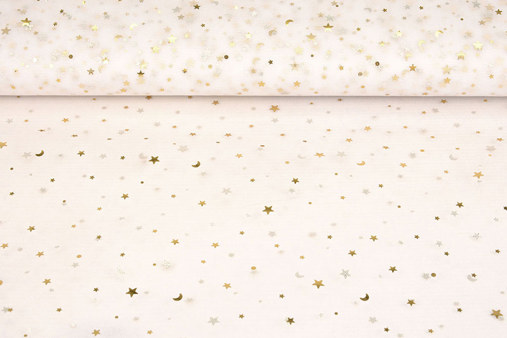 Feintüll - Sternchen 