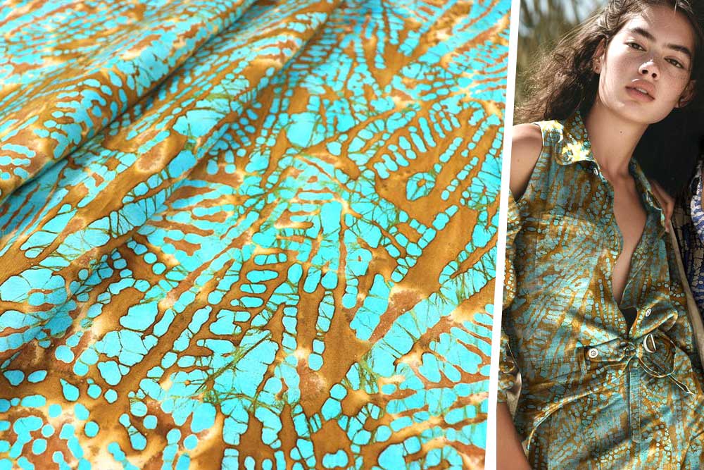 African Batik - Baumwolle - Mombasa 