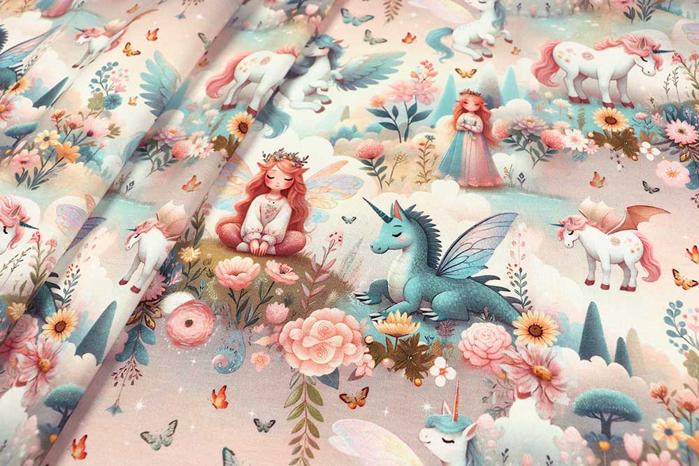 Jersey Digital - Einhorn-Märchen 