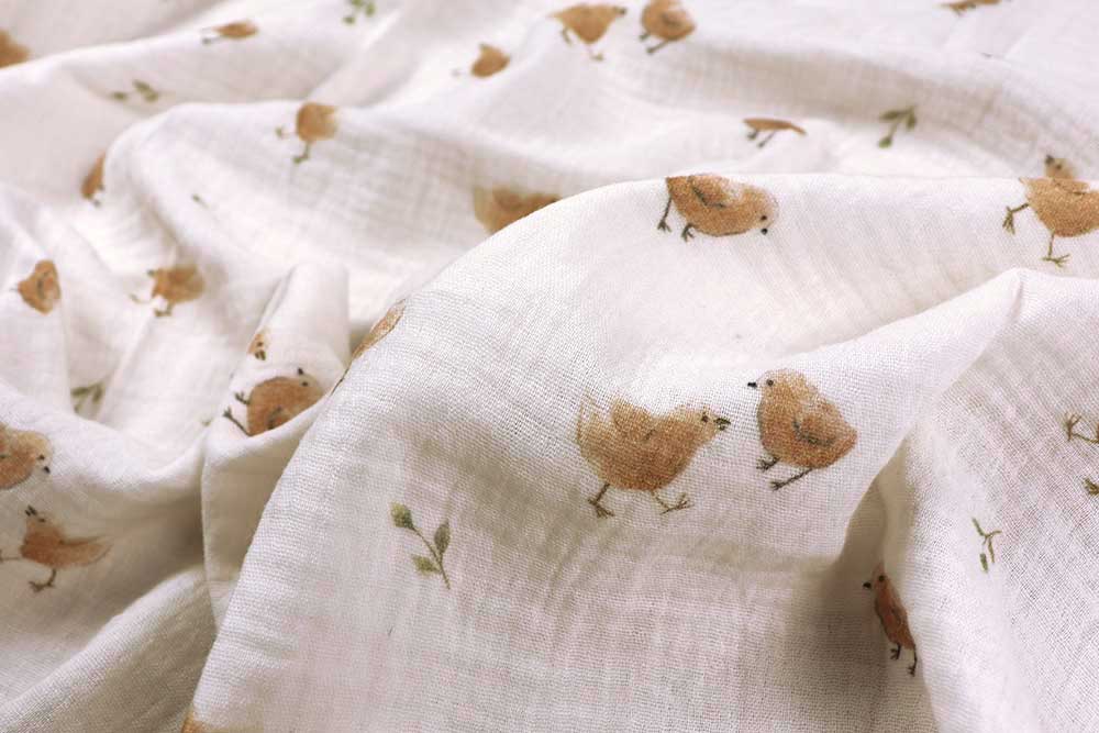 Musselin Digital - Kleine Küken 