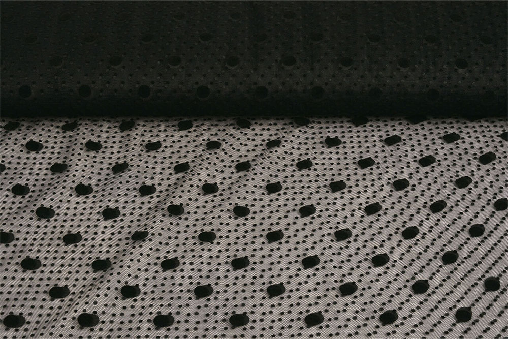 Tüll - Black Dots 