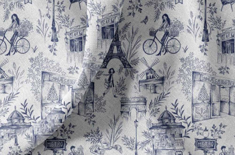 Halbpanama Baumwolle - Toile Amelie 