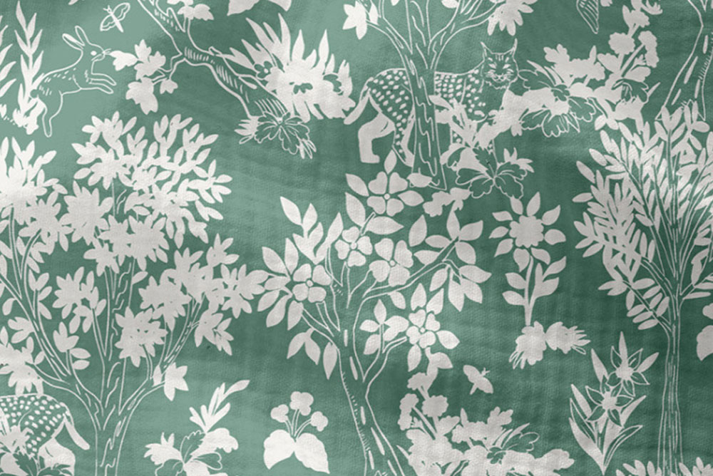 Musselin - Wildkatze im Dickicht 