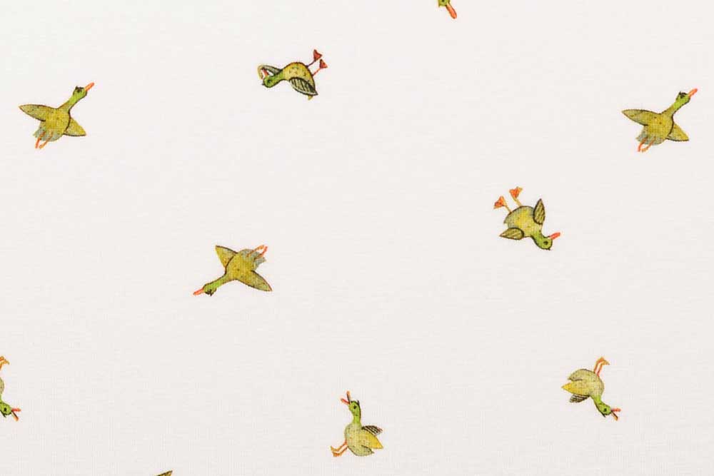 Baumwolljersey Digital - Entchen 