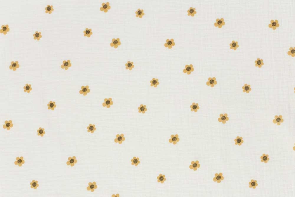 Musselin - Sonnenblumen 