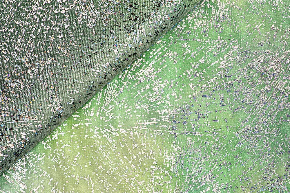 Lycra Tanzkleiderstoff - Aurora - Grün 