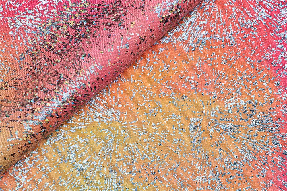 Lycra Tanzkleiderstoff - Aurora - Orange 