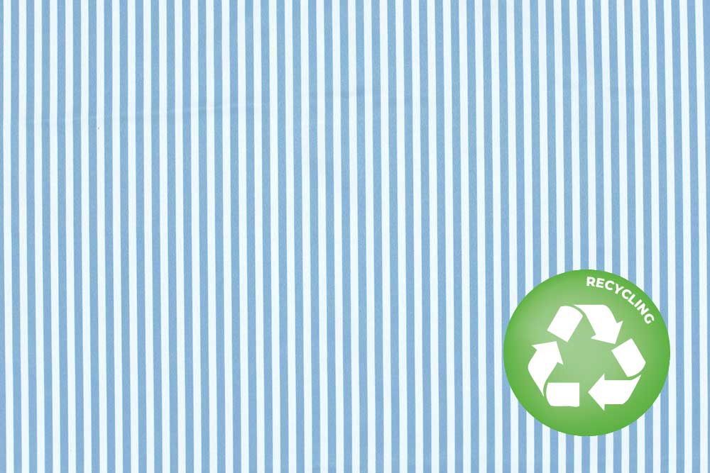 Badehosen Stoff - Aqua Stripe 