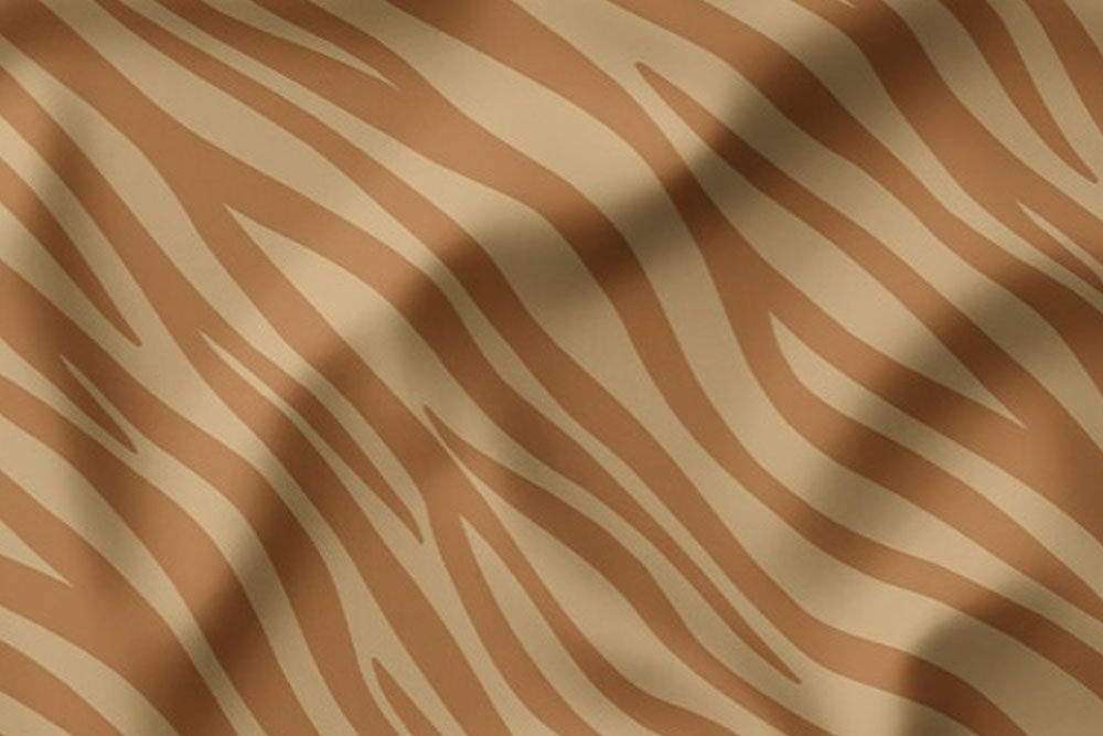 Outdoor-Bekleidungsstoff - Zebra - wasserdicht 