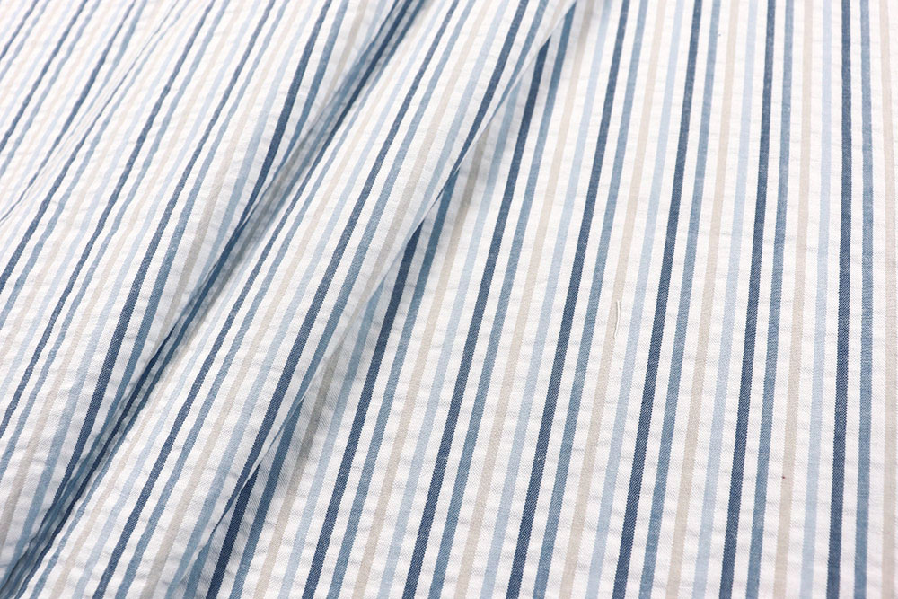 Seersucker - Sea Stripes 