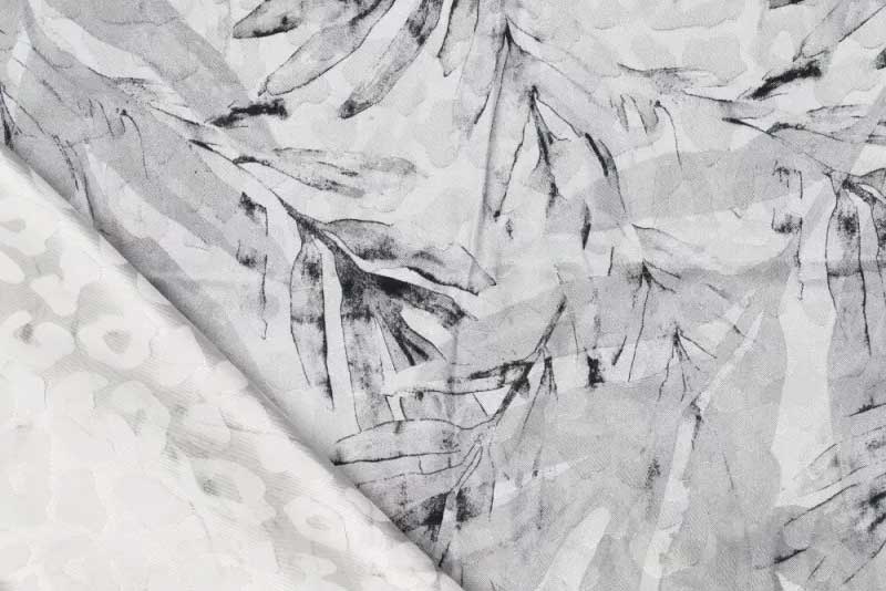 Viskose Premium Jungle - Leo-Prägung 