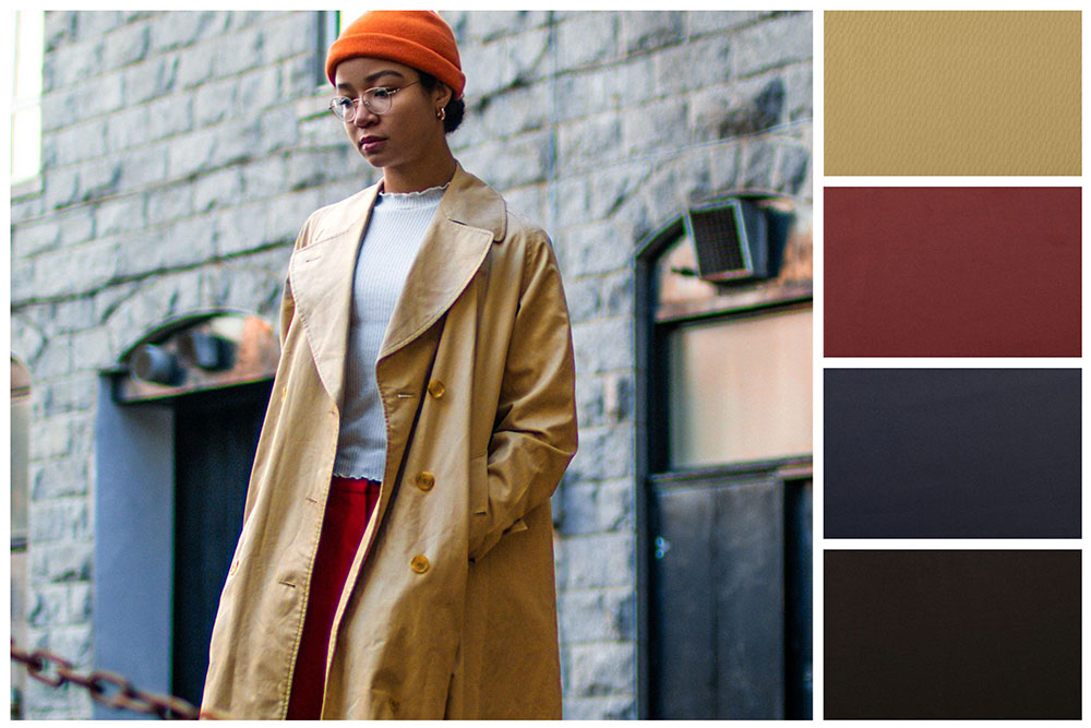 Trenchcoat-Stoff - wasserabweisend 