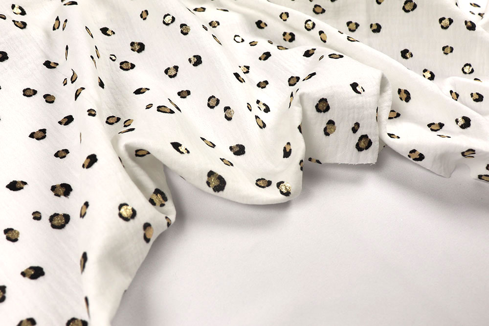 Musselin - Glitzer-Leo 