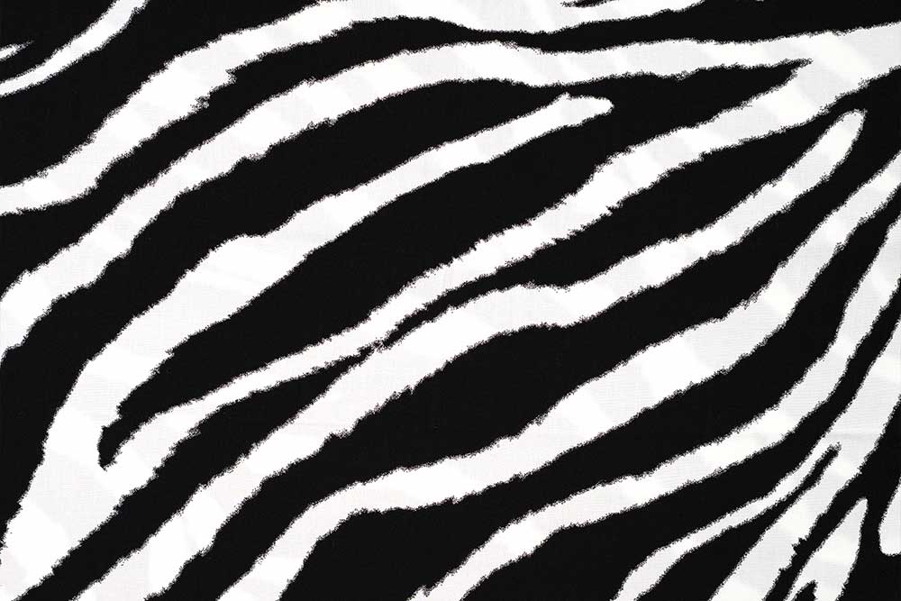 Viskosestoff - Zebra 