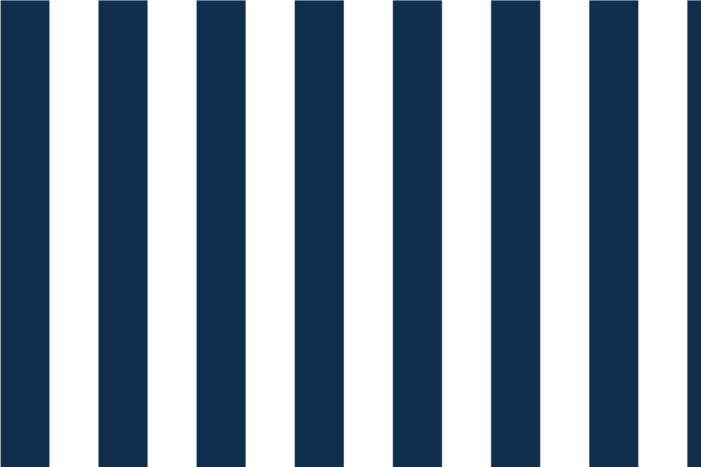 Blackout - Blockstreifen 6 cm - Nachtblau/Weiß - 3,0 Meter 