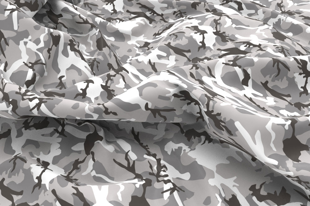 Blackout - Camouflage Schneetarn 