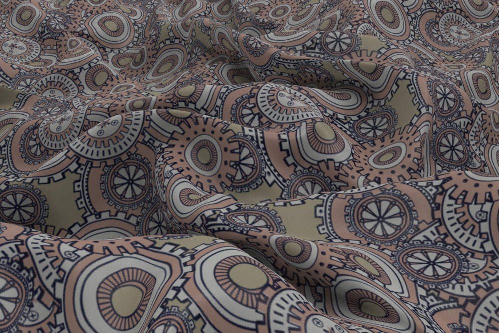 Steampunk-Blackout - Zahnrad Rost