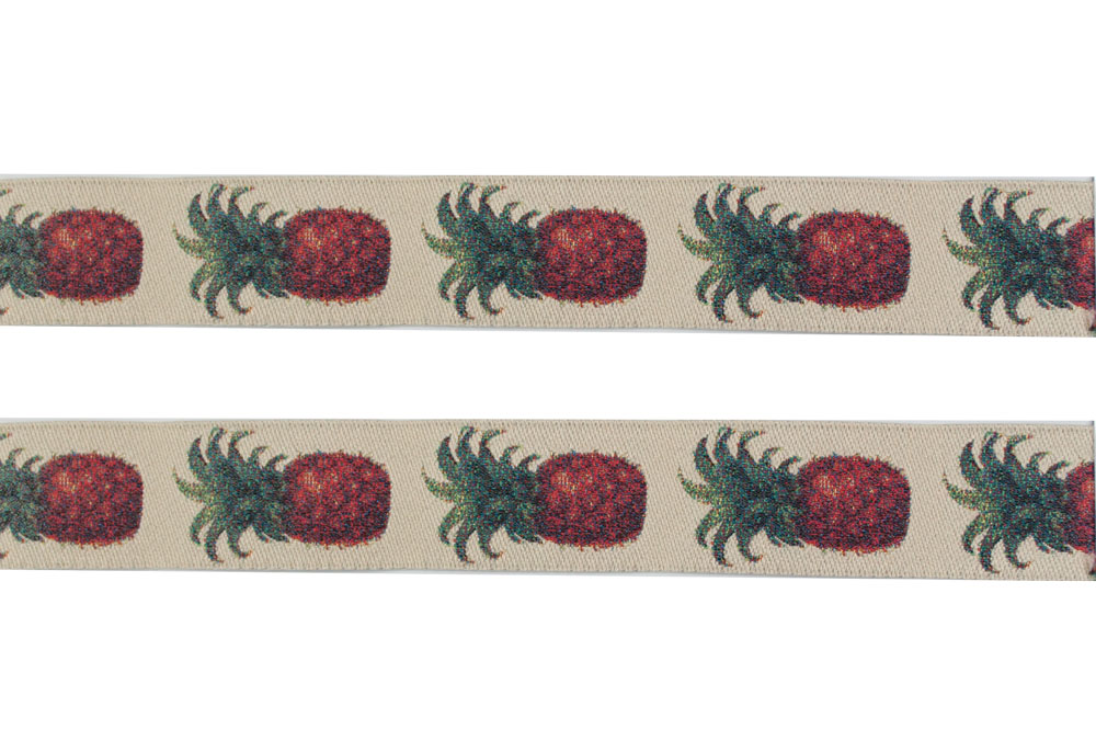 Jacquard-Borte - Ananas 