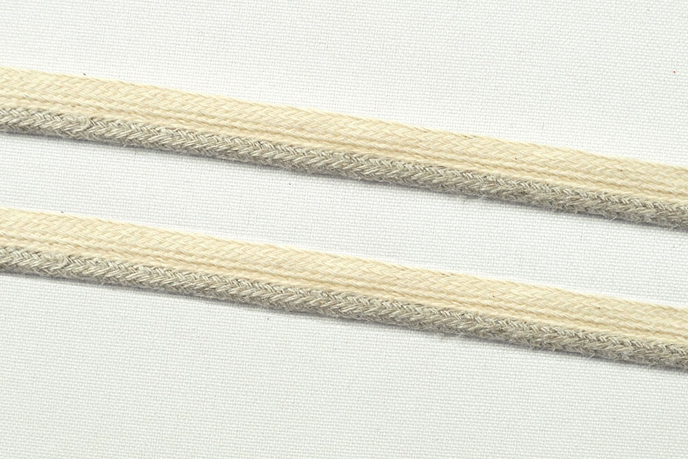 Leinen-Biese - 7 mm breit - Meterware 