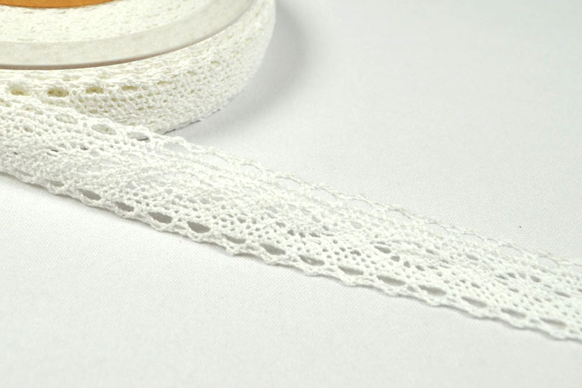 Häkelspitze - Lina - Creme - Meterware 